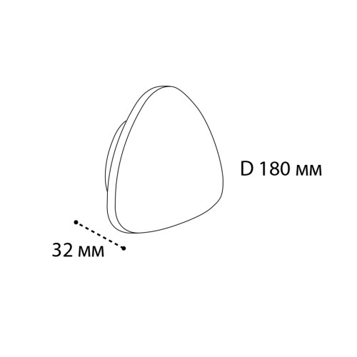 Настенный светильник Italline IT02-015 black