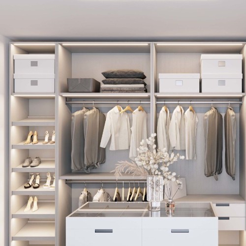 Алюминиевый профиль Arlight LINE-1708-2000 WHITE 044234