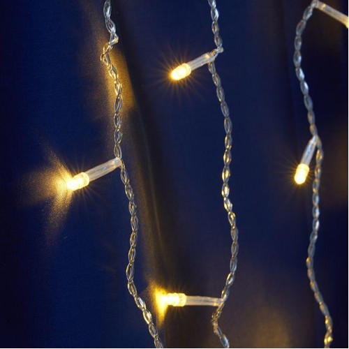 Уличная светодиодная гирлянда Feron Занавес 230V желтый без мерцания CL24 41629