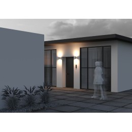 Уличный настенный светильник Maytoni Shim O303WL-L10W3K