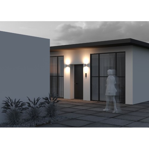 Уличный настенный светильник Maytoni Shim O303WL-L10W3K