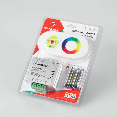 Контроллер Arlight LN-RF5B-Sens White (12-24V,180-360W) 016487