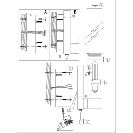 Подсветка для зеркал Odeon Light Tingi 2660/1W