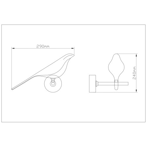 Бра Divinare 1188/06 AP-6