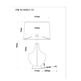 Настольная лампа Arte Lamp Sheratan A5052LT-1CC