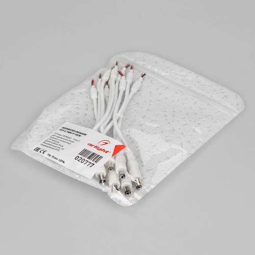 Коннектор питания Arlight J5.5-2.1mm-F-10cm 020777