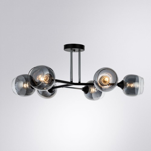 Люстра на штанге Arte Lamp Salm A3580PL-6BK