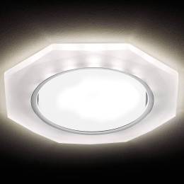 Встраиваемый светильник Ambrella Light GX53 LED G216 CH/WH