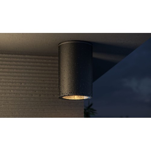 Уличный потолочный светильник Maytoni Roll O307CL-01B