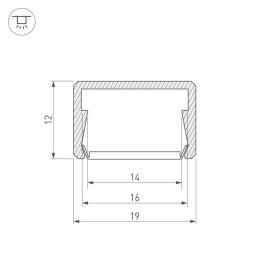 Экран Arlight матовый SILER-2000 OPAL 025975