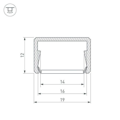 Экран Arlight матовый SILER-2000 OPAL 025975