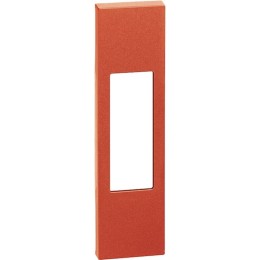 Лицевая панель розетки электрической итальянского стандарта 1 модуль. Цвет Красный Bticino серия Living Now. KR02