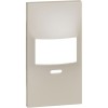 Лицевая панель датчика движения 2 модуля. Цвет Песочный. Bticino серия Living Now. KM17SL