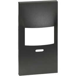 Лицевая панель датчика движения 2 модуля. Цвет Чёрный. Bticino серия Living Now. KG17SL
