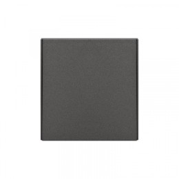 KRANZ STRONG Выключатель 1 кл 10А с/у графит, с 1-пост. рамкой