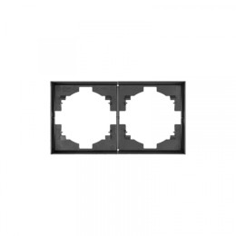 KRANZ STRONG Рамка 2-постовая графит