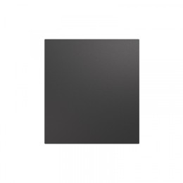 KRANZ STRONG Выключатель 1 кл перекрестный (переключатель) 10А с/у графит, с 1-пост. рамкой