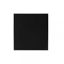 KRANZ STRONG Выключатель 1 кл перекрестный (переключатель) 10А с/у антрацит, с 1-пост. рамкой