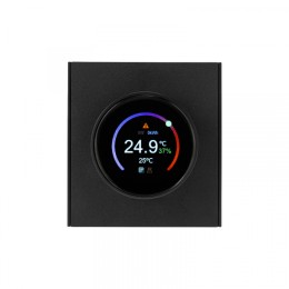 KRANZ STRONG Терморегулятор Wi-Fi с/у антрацит, с 1-пост. рамкой