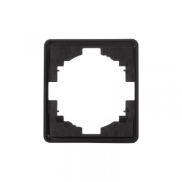 KRANZ ROUND Рамка 1-постовая оникс