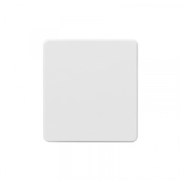 KRANZ ROUND Выключатель 1 кл 10А с/у перламутр, с 1-пост. рамкой