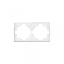 KRANZ STRONG Рамка 2-постовая жемчуг