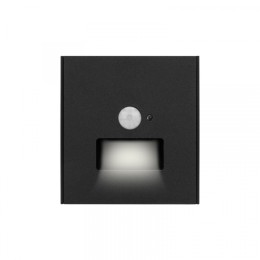 KRANZ STRONG Подсветка для ног (коридорная / лестничная), с/у антрацит, с рамкой в комплекте