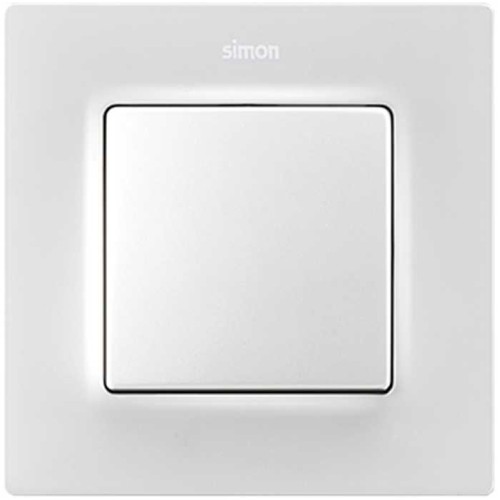 Рамка на 1 пост белый матовый  Simon 82 Concept 8200617-090
