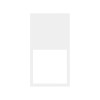 Рамка вертикальная Simon 100 Белый матовый, 2 поста/2 модуля, 10002620-230