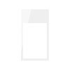 Рамка Simon 100 Белый глянец, 2 поста/3 модуля, 10002621-130