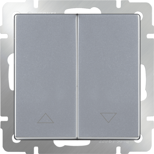 W1124506 Выключатель жалюзи (серебряный) Antik Werkel a051511