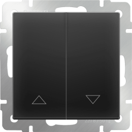 W1124508 Выключатель жалюзи (черный) Antik Werkel a051607