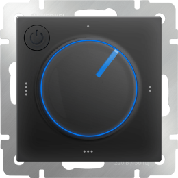 W1151108 Терморегулятор электромеханический для теплого пола (черный) Antik Werkel a051624