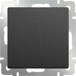 W1110004 Выключатель одноклавишный (графит рифленый) Antik Werkel a050755