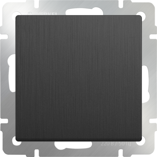 W1110004 Выключатель одноклавишный (графит рифленый) Antik Werkel a050755