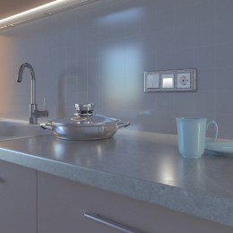 W1154201 Встраиваемая LED подсветка белый Werkel a051124