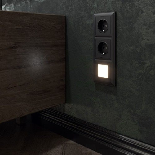 W1154308 Встраиваемая LED подсветка черный матовый Werkel a051613