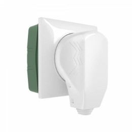 W1189201 Розетка с вилкой для электроплиты 32А 250В (белый) Werkel a053500