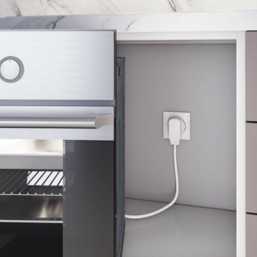 W1189201 Розетка с вилкой для электроплиты 32А 250В (белый) Werkel a053500