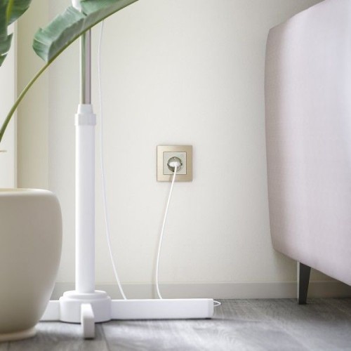 W1171603 Умная встраиваемая розетка с заземлением с защитными шторками слоновая кость Werkel a056421