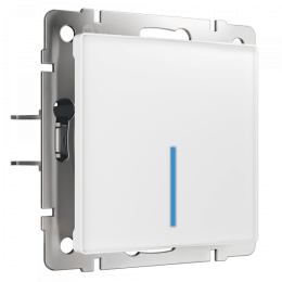 W4510001 Сенсорный выключатель одноклавишный с подсветкой 1000 Вт (белый) Werkel a057676