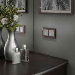 W4510006 Сенсорный выключатель одноклавишный с подсветкой 1000 Вт (серебряный) Werkel a057680