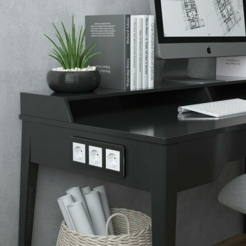 W1171161 Розетка с заземлением и шторками (белый матовый) Antik Werkel a059266