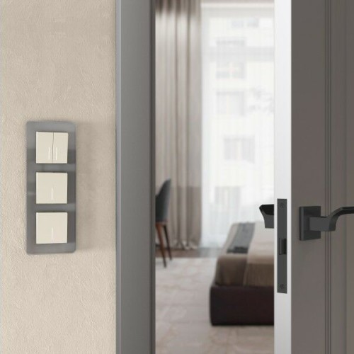 W1110162 Выключатель одноклавишный с подсветкой (айвори матовый) Antik Werkel a059279