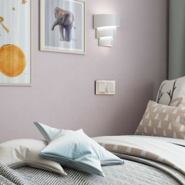 W1110162 Выключатель одноклавишный с подсветкой (айвори матовый) Antik Werkel a059279