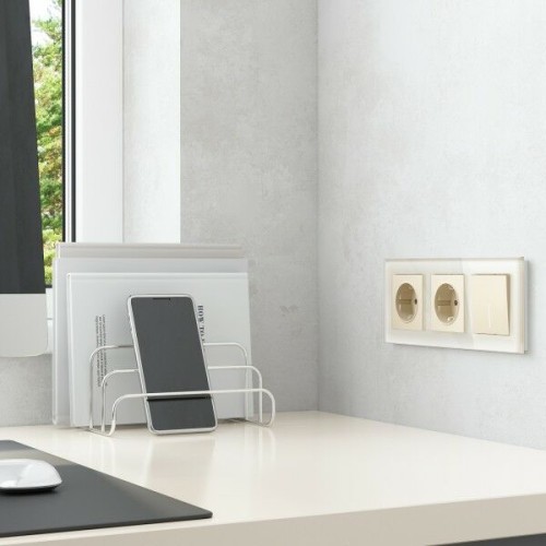 W1110162 Выключатель одноклавишный с подсветкой (айвори матовый) Antik Werkel a059279