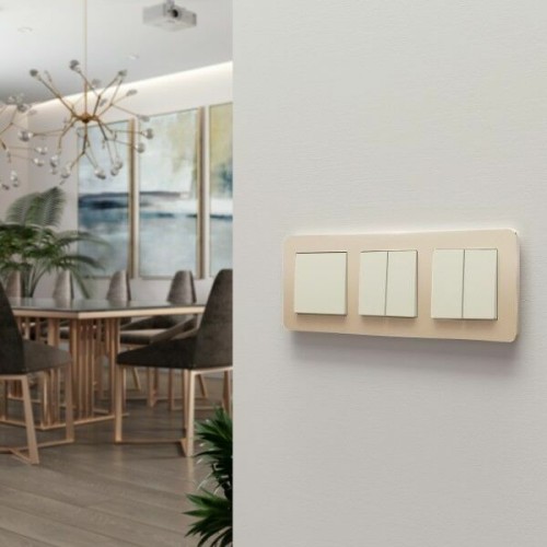 W1120062 Выключатель двухклавишный (айвори матовый) Antik Werkel a059280