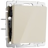 W1110043 Выключатель одноклавишный (айвори акрил) Werkel a064052