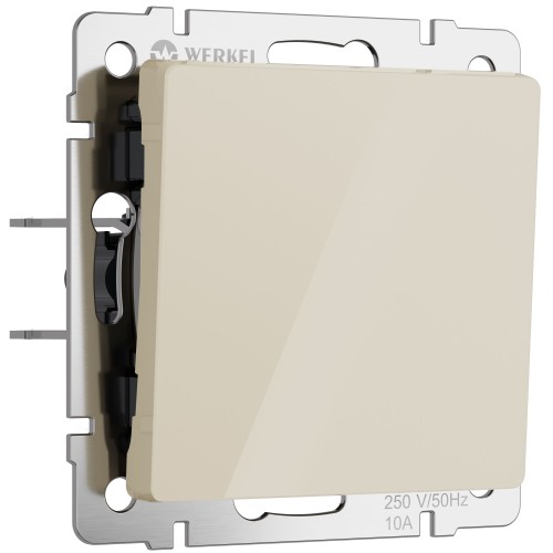 W1110043 Выключатель одноклавишный (айвори акрил) Werkel a064052