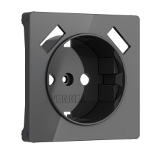 W1179544 Накладка для розетки USB (графит акрил) Werkel a064100 W1179544 Накладка для розетки USB (графит акрил) Werkel a064100